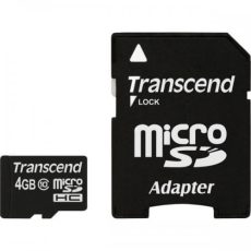 Карта памет MICRO SD CARD 4GB Transcend class 10