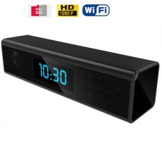 Компактен мини Wireless Wifi часовник със скрита камера