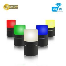 WiFi камера скрита в настолна лампа с цветна LED светлина