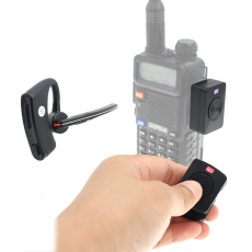 Bluetooth слушалка за радиостанция и телефон