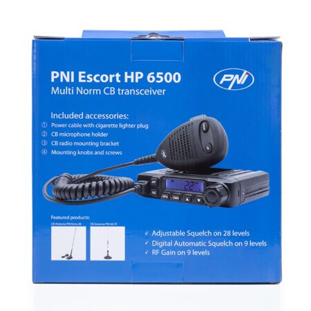 СВ радиостанция с ASQ и RF Gain снимка 6