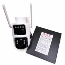 Двойна камера за видеонаблюдение с 4G